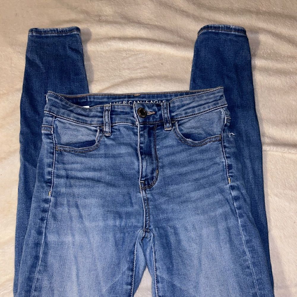 American eagle hi rise jeggings size 2